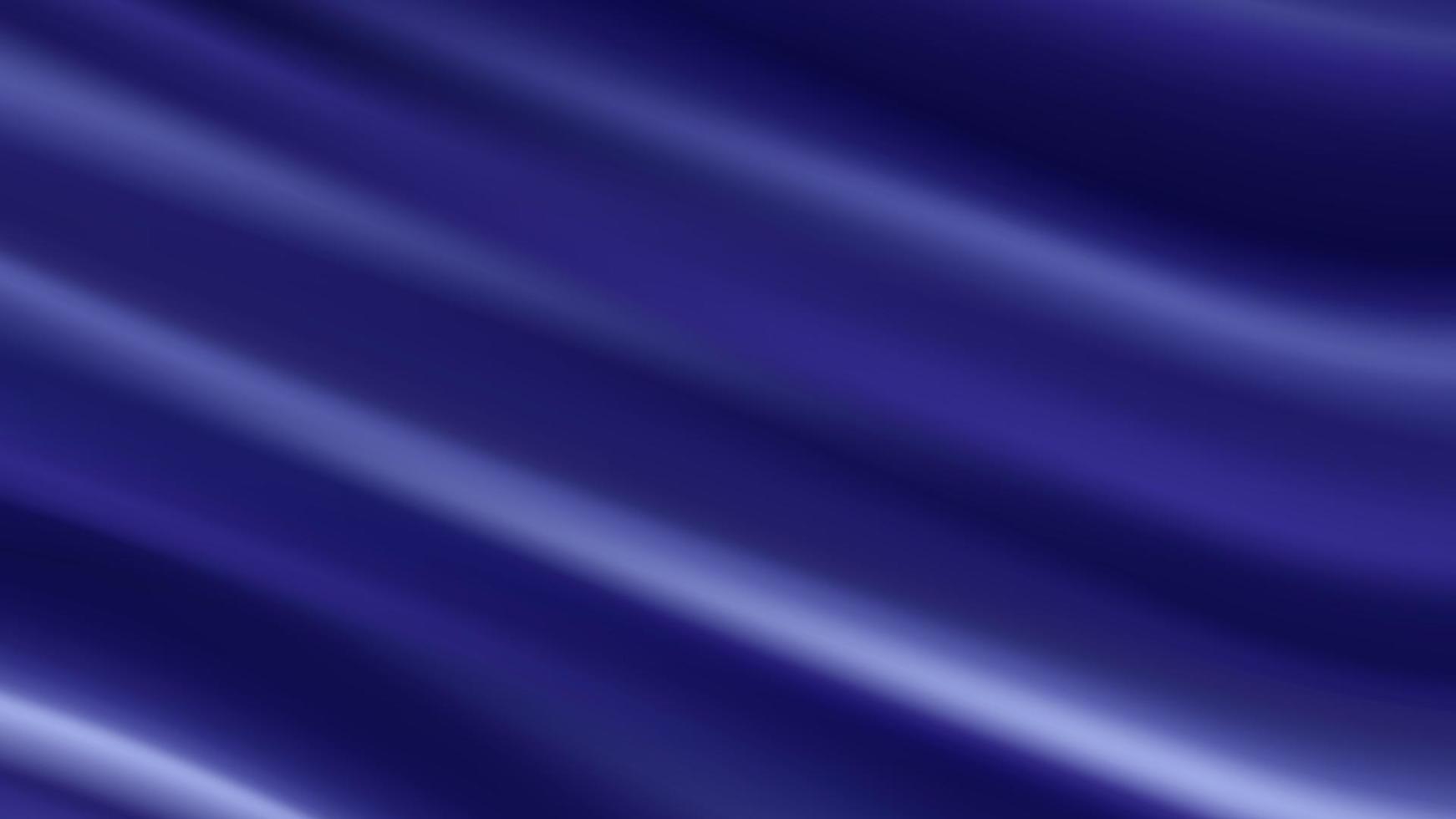 abstrakter Vektorhintergrund luxuriöses dunkelblaues Tuch oder flüssige Welle oder wellenförmige Falten aus Satinsamtmaterial, luxuriöser Hintergrund oder elegante Tapete vektor