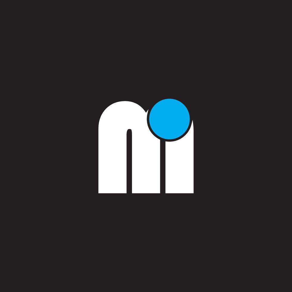 mo-Logo-Design-Vektorvorlagen vektor
