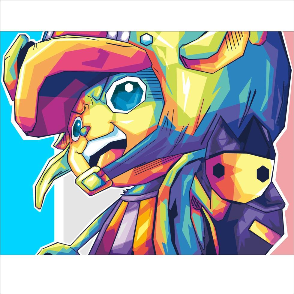 Wpap Tony Chopper vektor