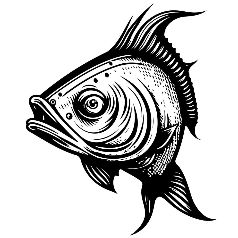 fisk vattenlevande djur vektor
