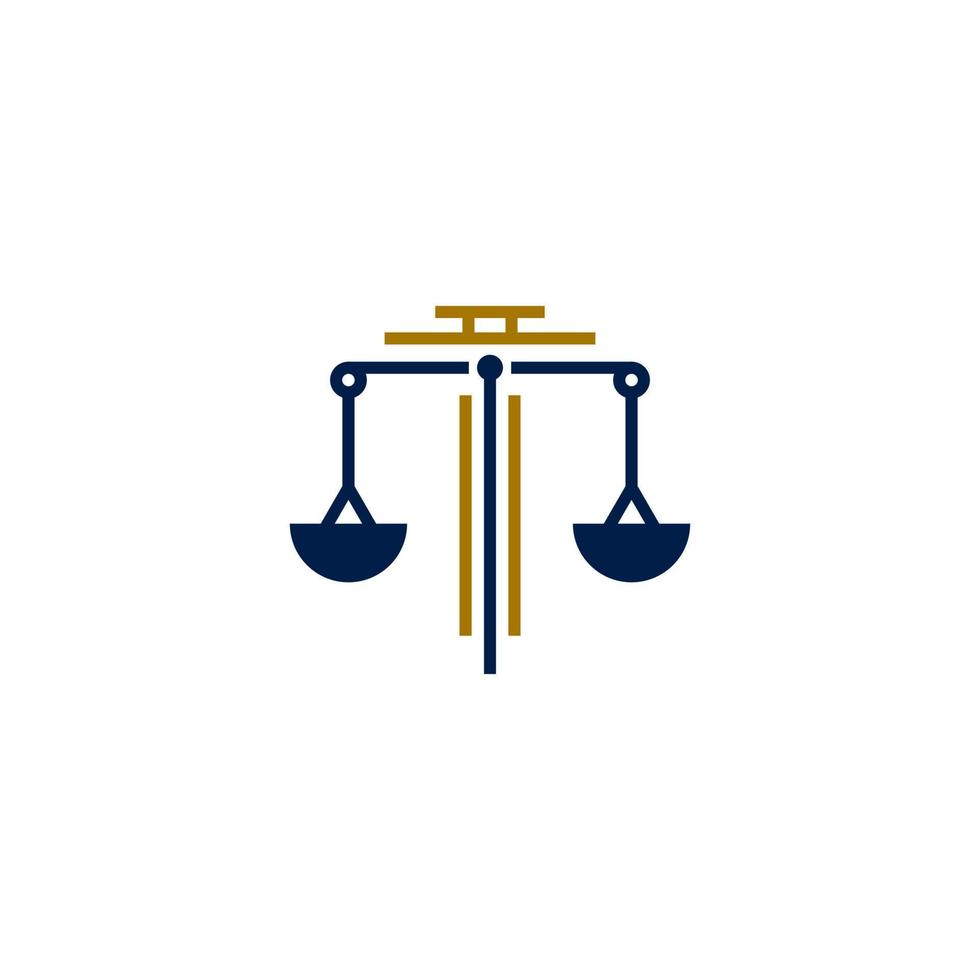 premie rättvisa lag fast lag symbol logotyp design vektor