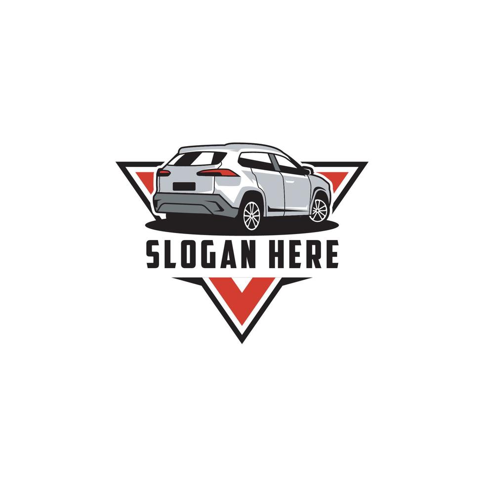 Sportwagen-Vektor-Logo-Design. Super-Auto-Logo. vektor