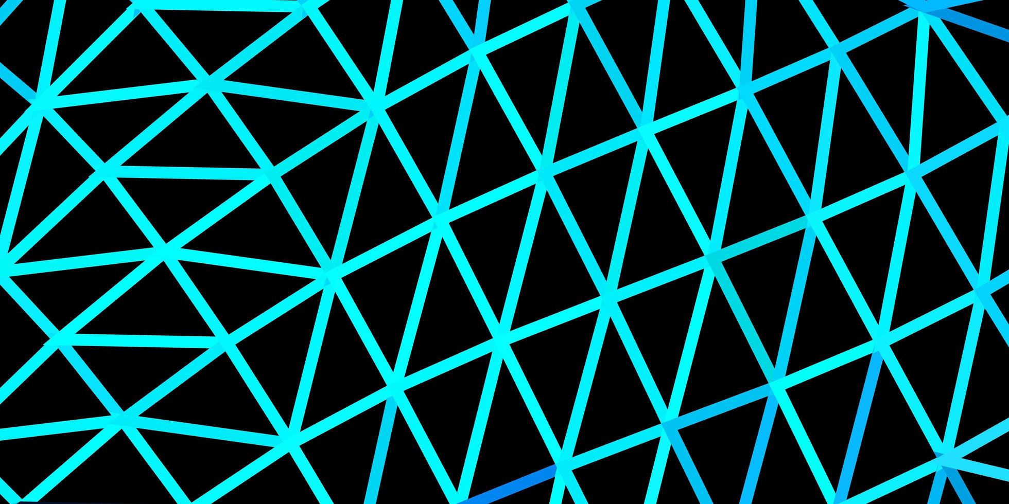 hellblaue Vektor abstrakte Dreiecksschablone.