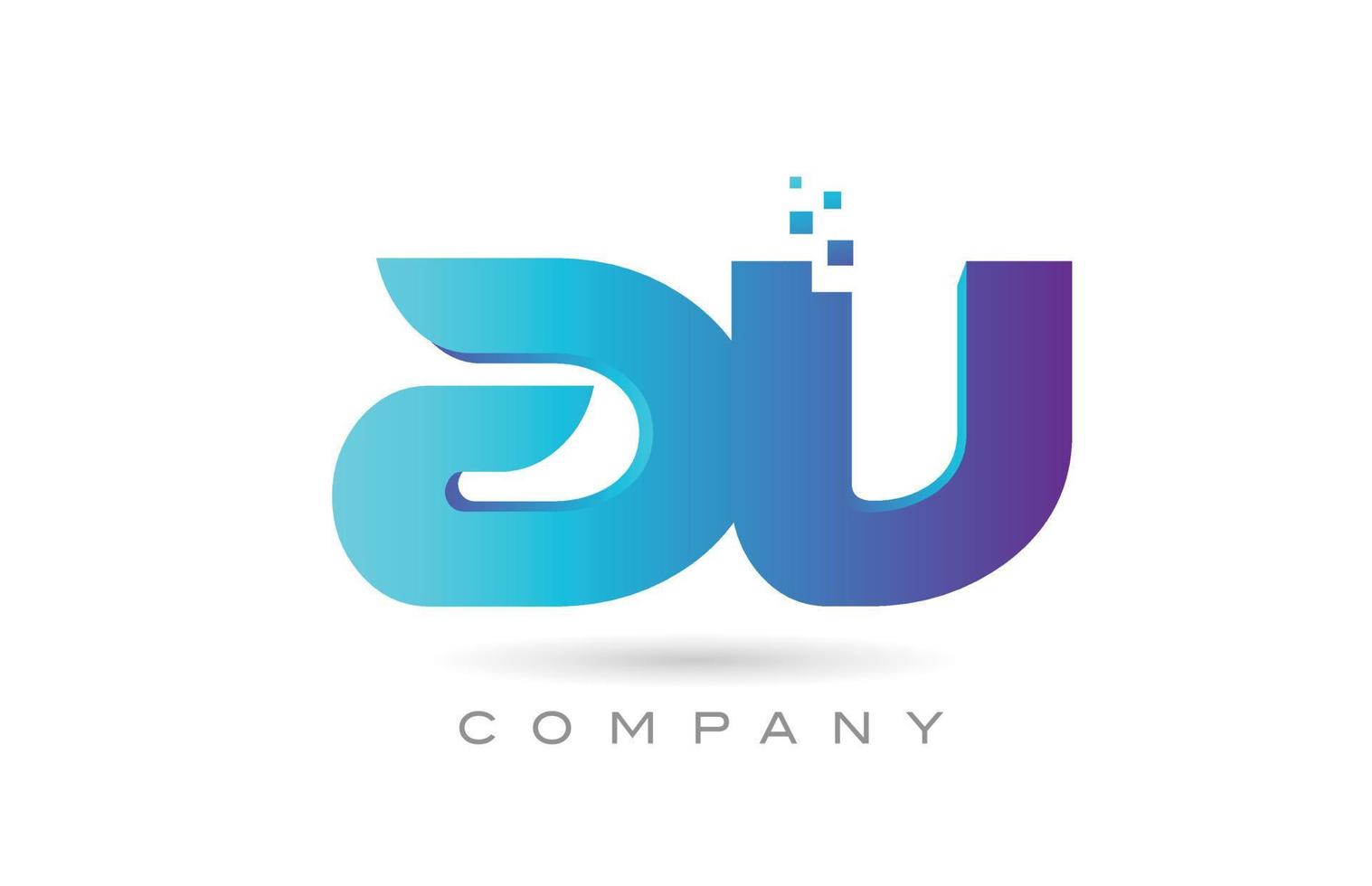 AV alfabet brev logotyp ikon kombination design. kreativ mall för företag och företag vektor