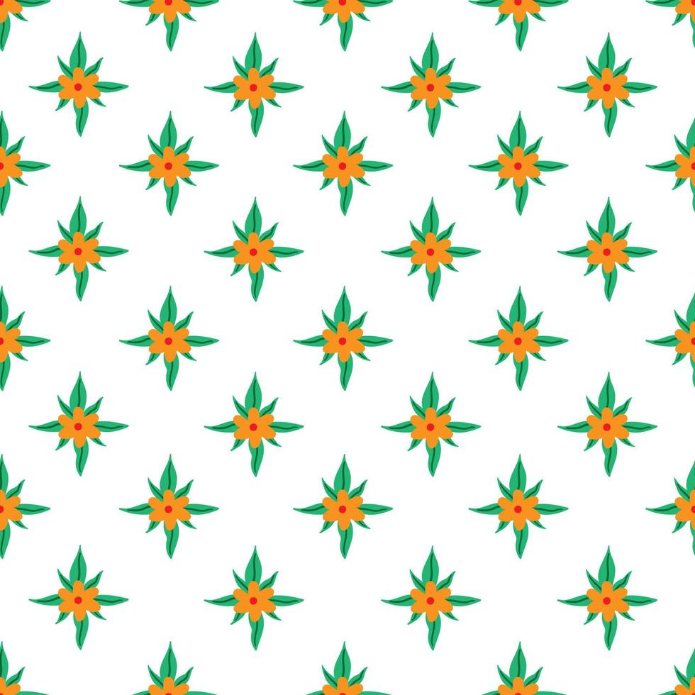 damast- blommig marockansk vektor sömlös mönster. ljus flerfärgad textur.