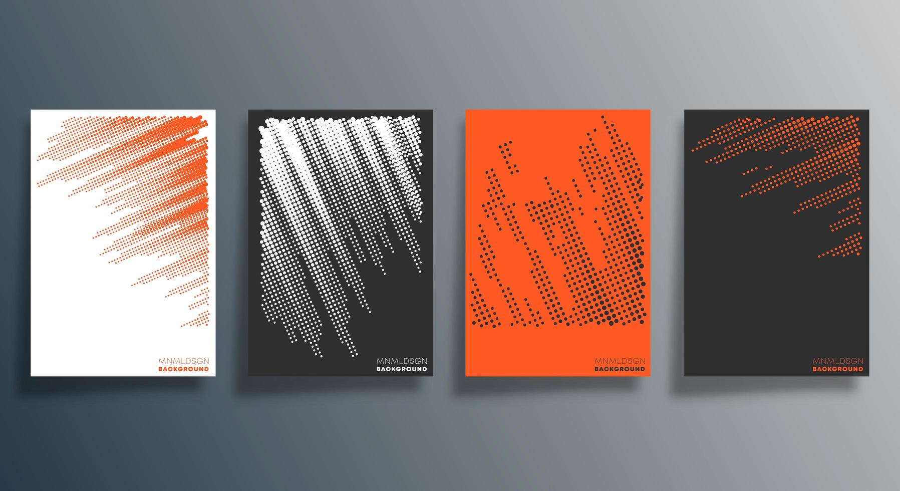 minimal halvtonsdesign för flygblad, affisch, broschyromslag, bakgrund, tapeter, typografi eller andra tryckprodukter. vektor illustration