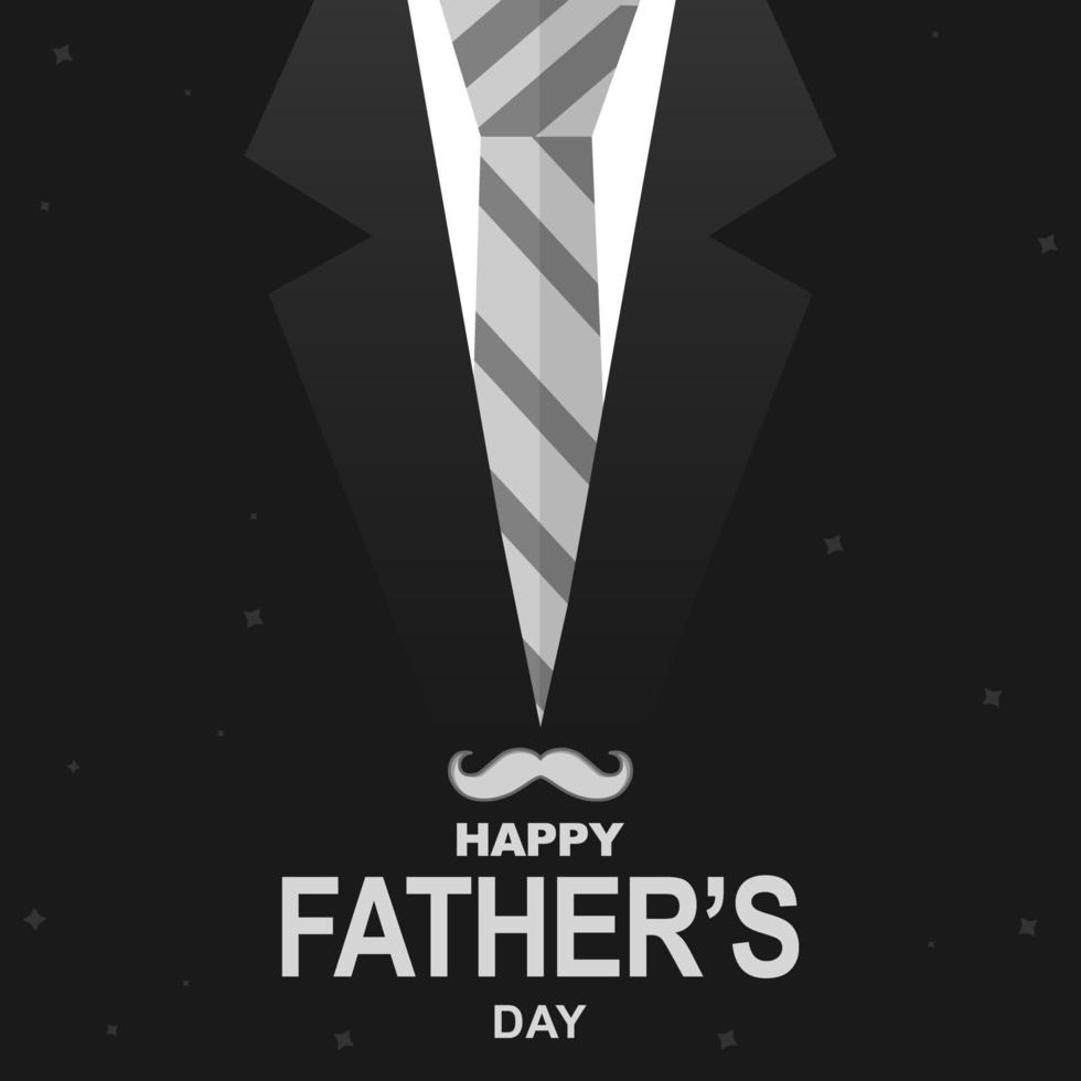 Lycklig fäder dag hälsning kort. baner, affisch, bakgrund design. vektor illustration.