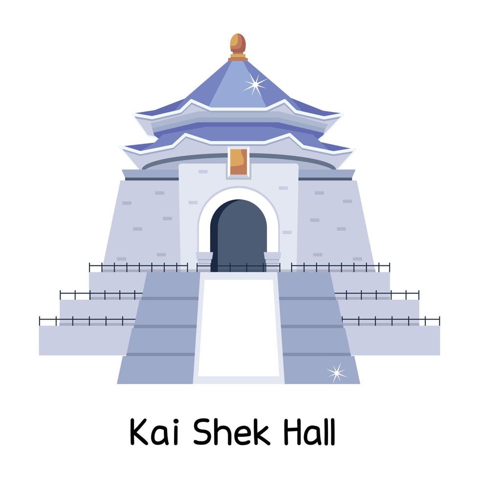 kai shek hall vektor