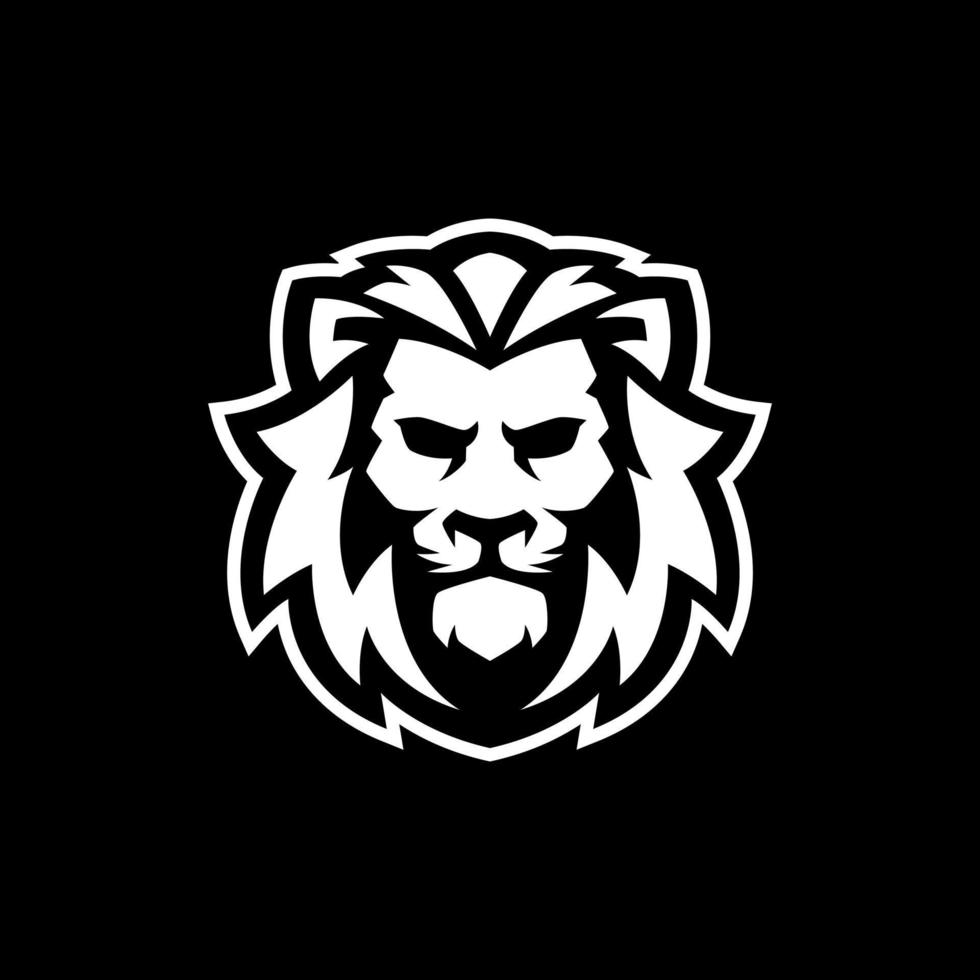 Löwenmajestät Sport-Vectro-Logo-Vorlagen vektor
