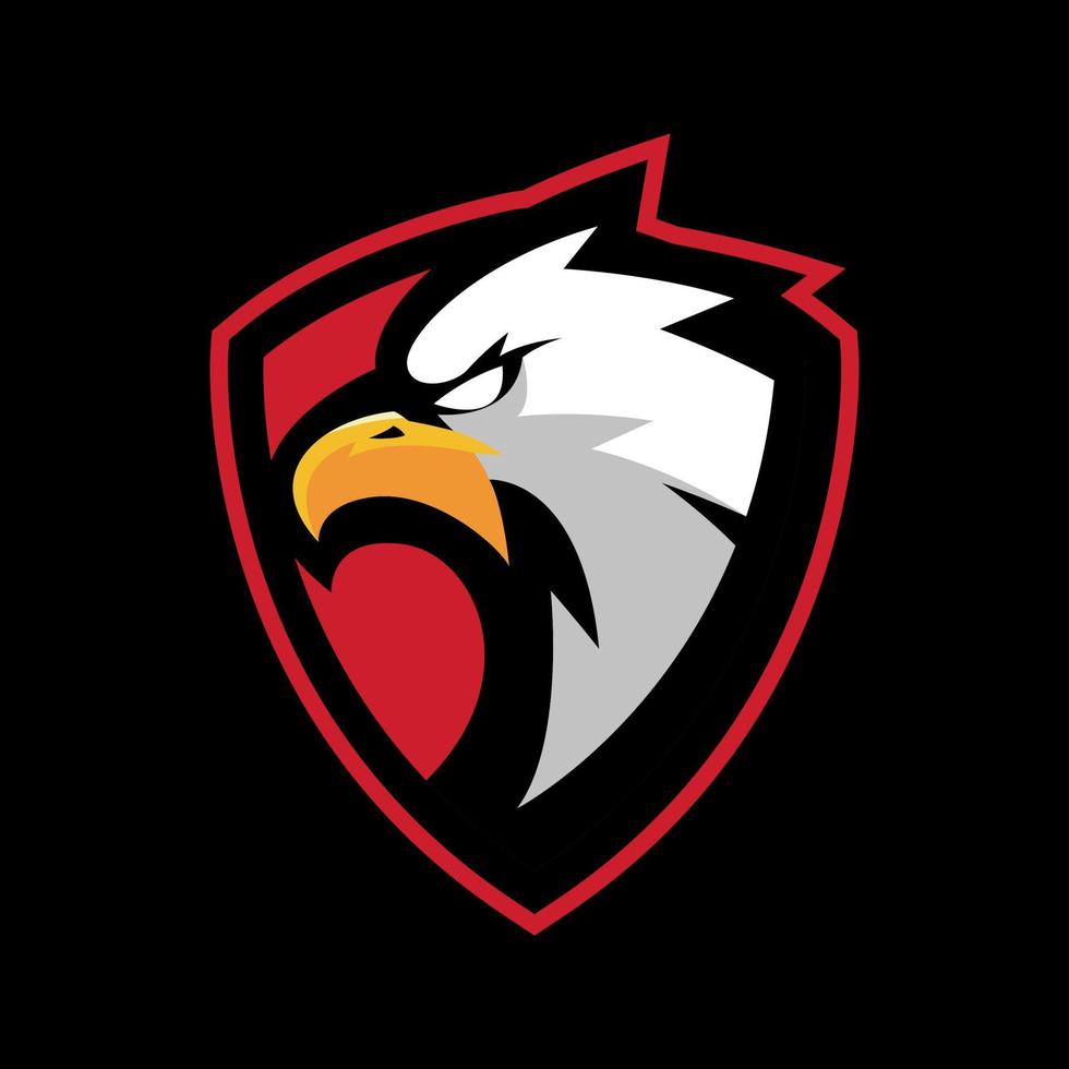 Hawk-Vektor-Logo-Design-Vorlagen vektor