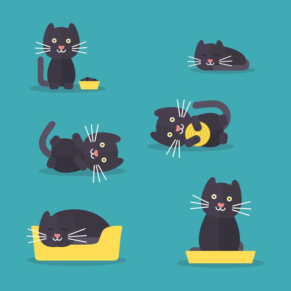 katt vektor illustration