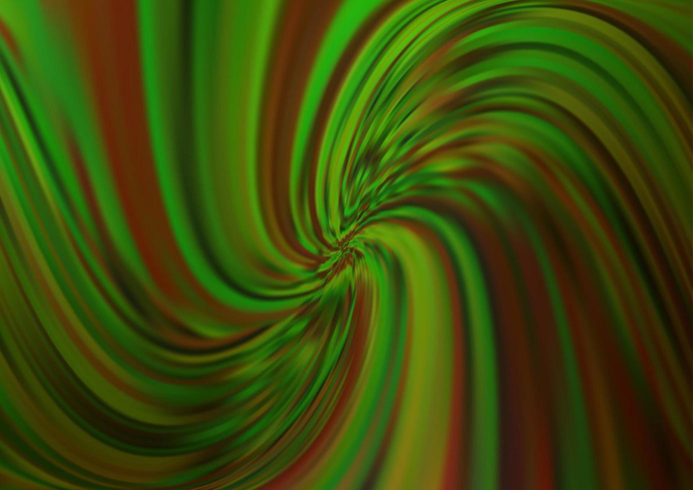 hellgrüner Vektorhintergrund mit flüssigen Formen. vektor