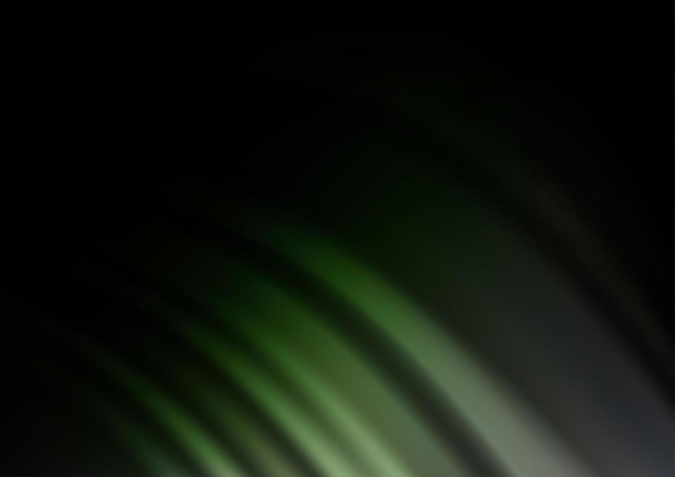 mörkgrön vektor suddig ljus bakgrund.