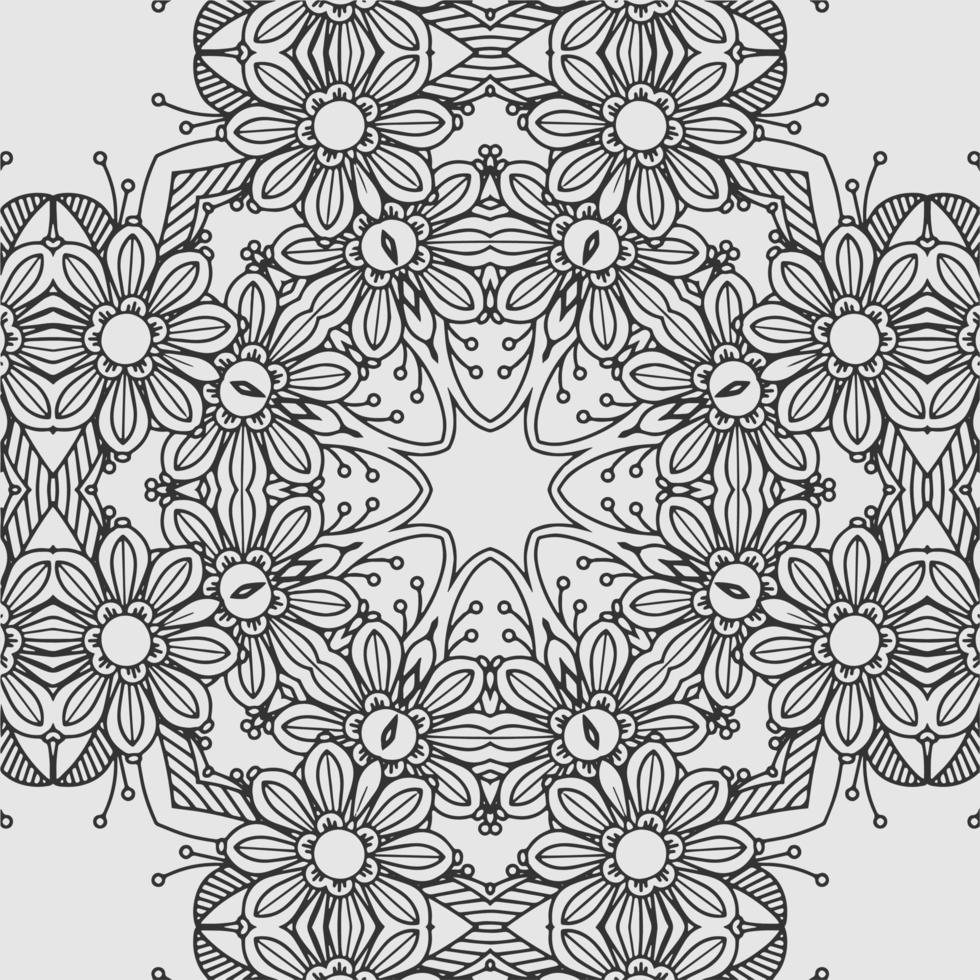 vektor färg geometrisk blomma former och textil- tyg mönster bakgrund.