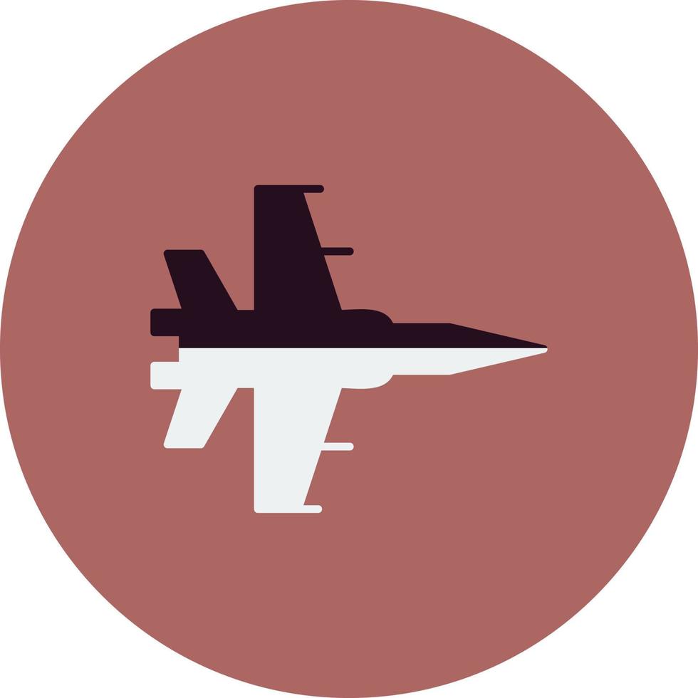 fighter jet vektor ikon