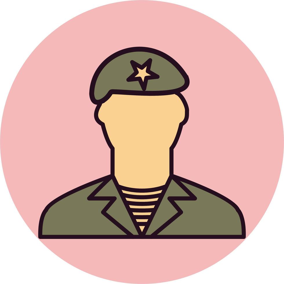 soldat vektor ikon