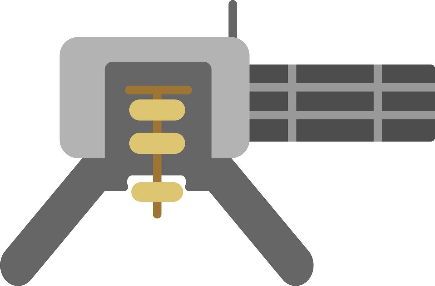 Maschinengewehr-Vektorsymbol vektor