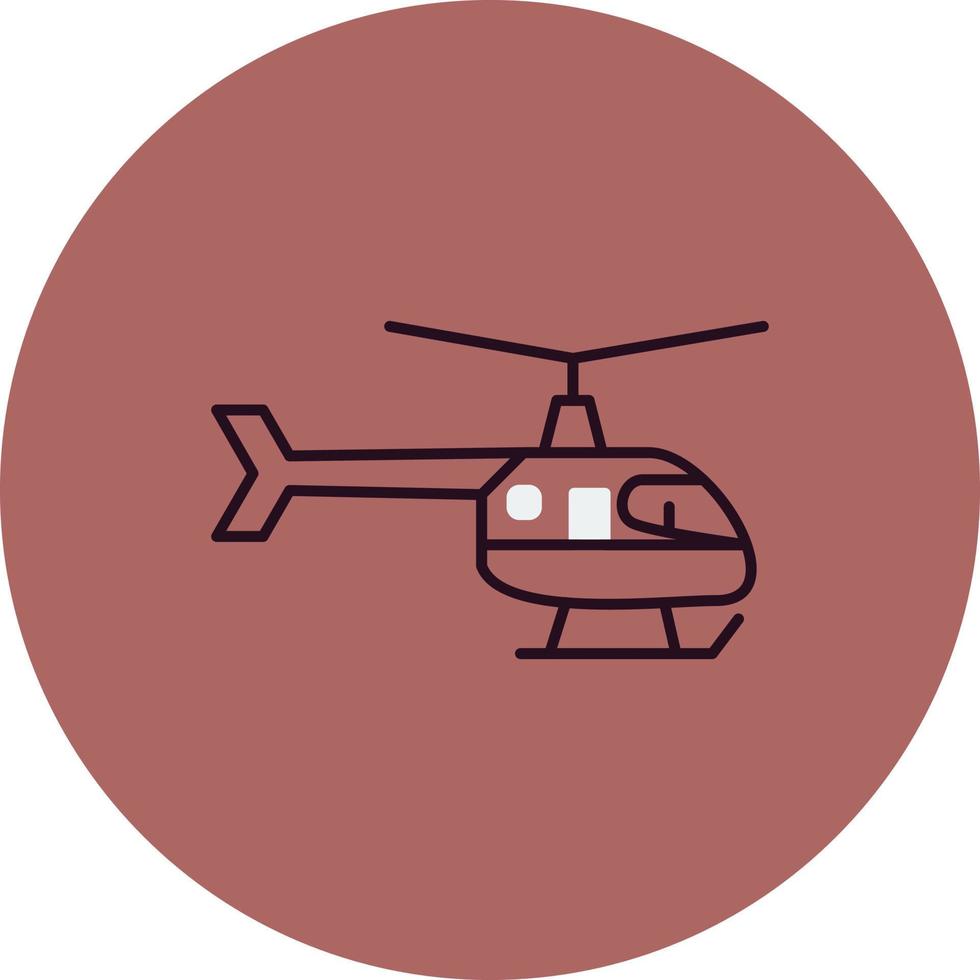 Hubschrauber-Vektor-Symbol vektor