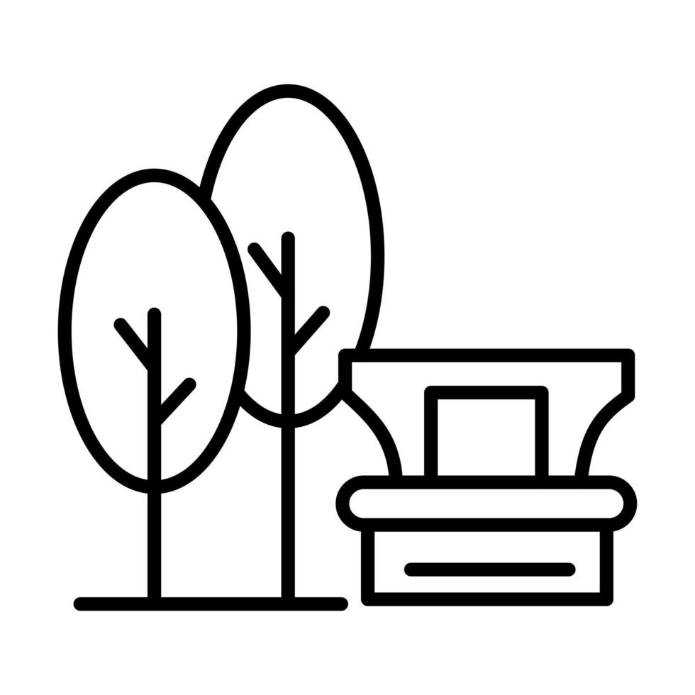 trädgård vektor ikon