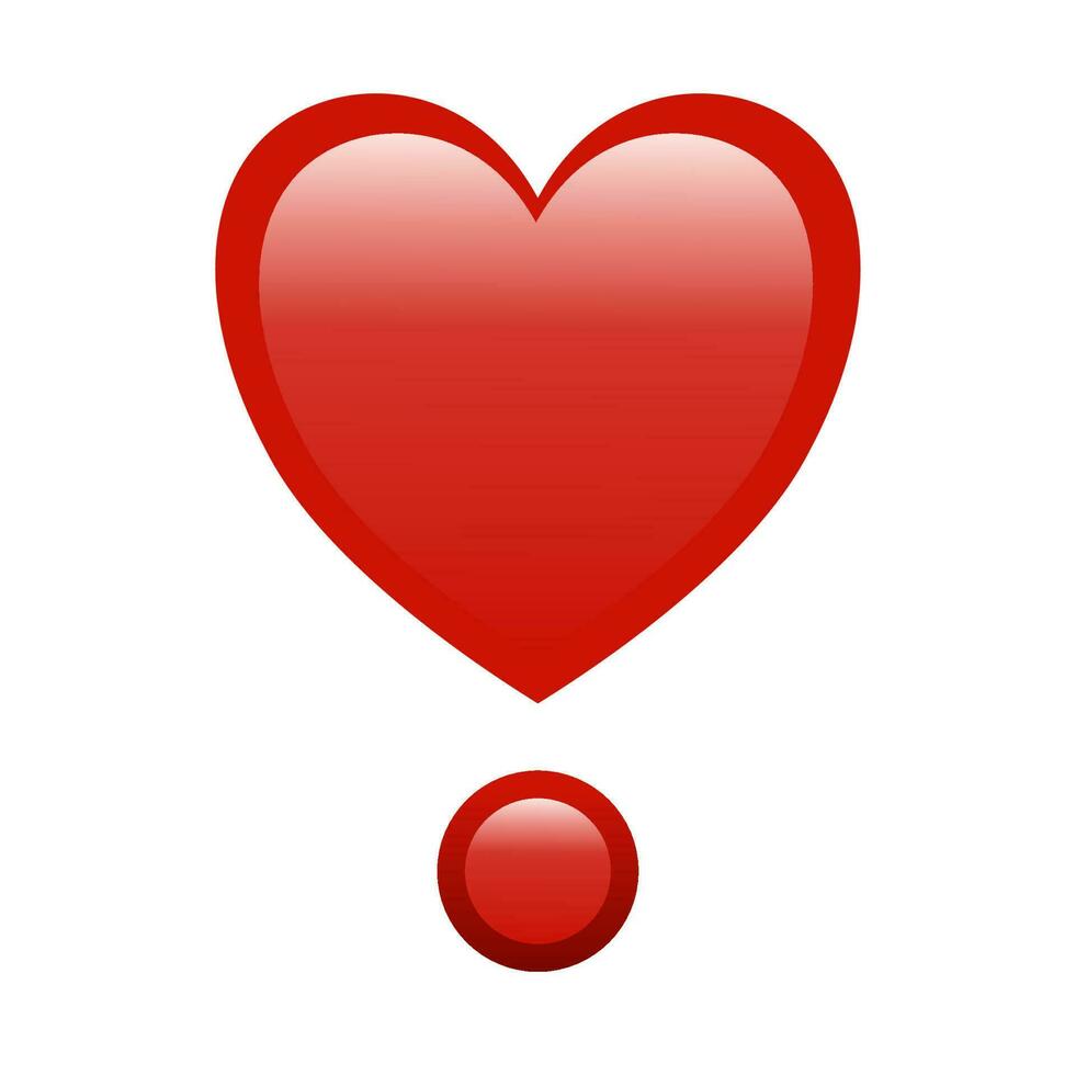 Herz-Emoji-Vektordatei vektor