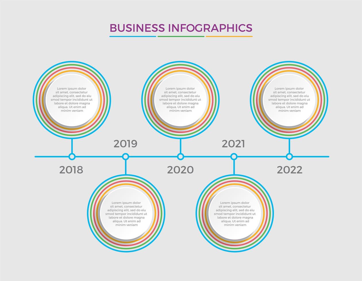 affärsidé infographic design vektorillustration vektor