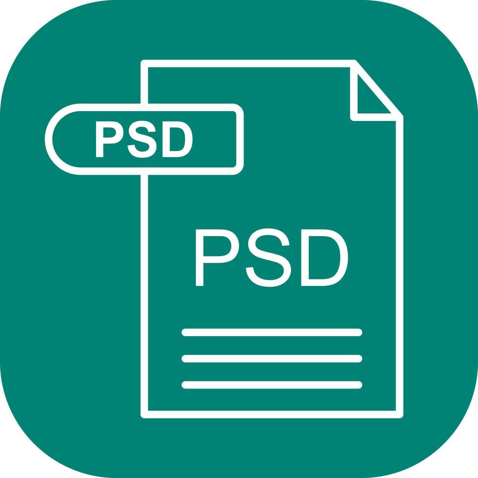 PSD-Vektorsymbol vektor