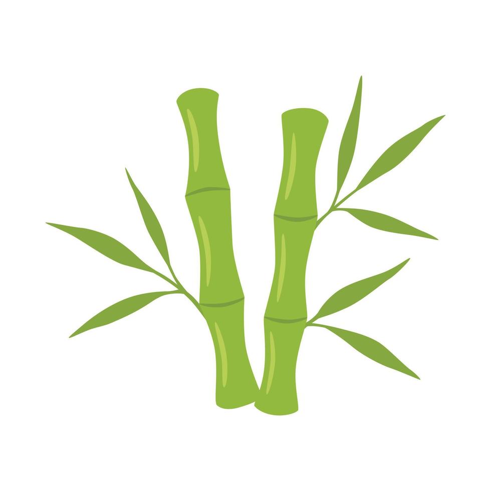 Bambus-Vektor-Illustration vektor