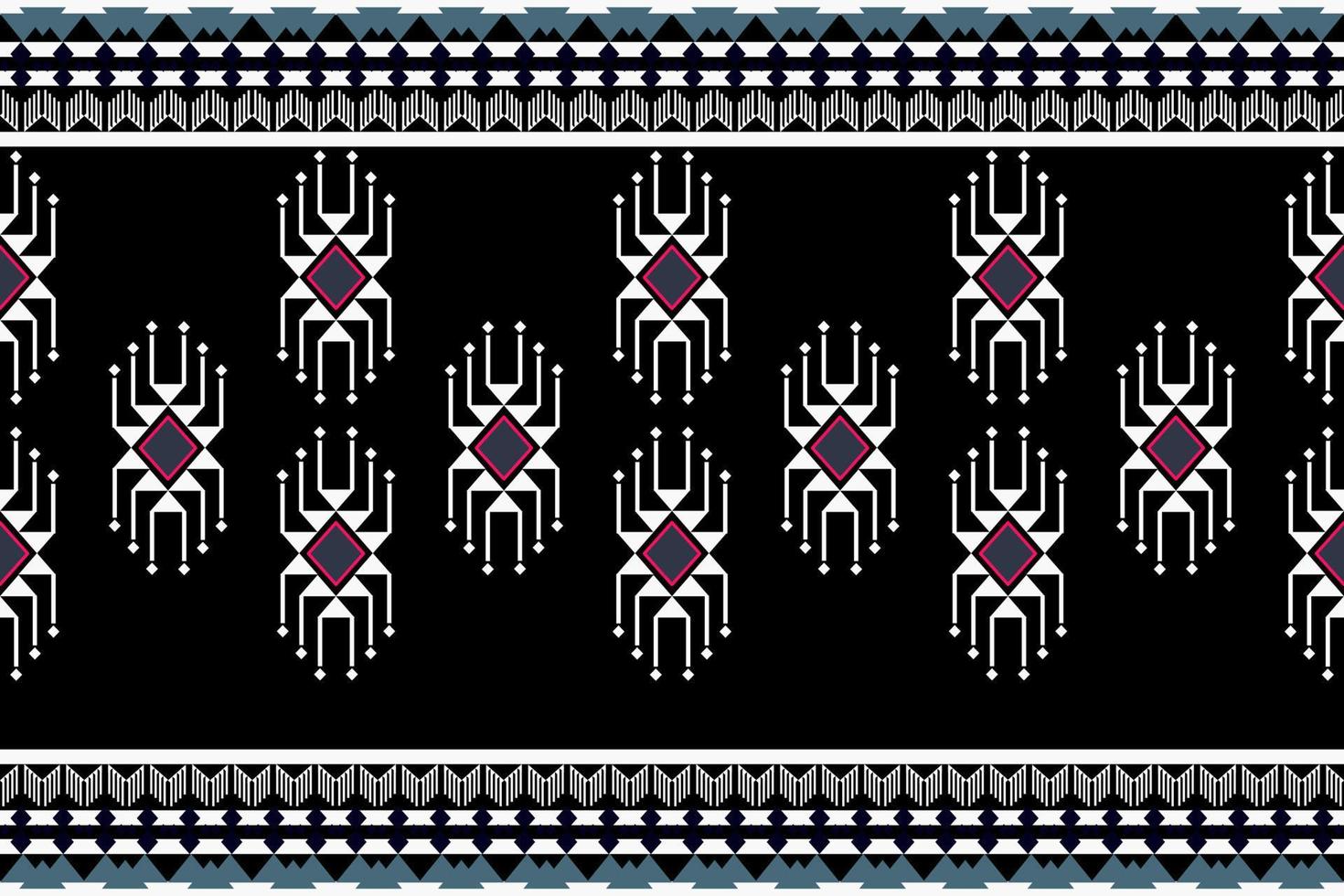 etnisk geometrisk sömlös mönster vektor. afrikansk arab amerikan aztec motiv mönster. vektor element designad för bakgrund, tapet, skriva ut, omslag, kakel, tyg mönster. vektor mönster.