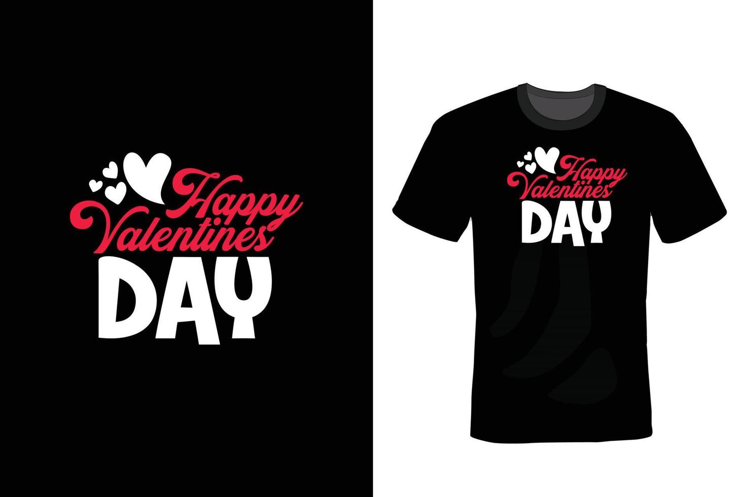 Valentinstag-T-Shirt-Design, Vintage, Typografie vektor