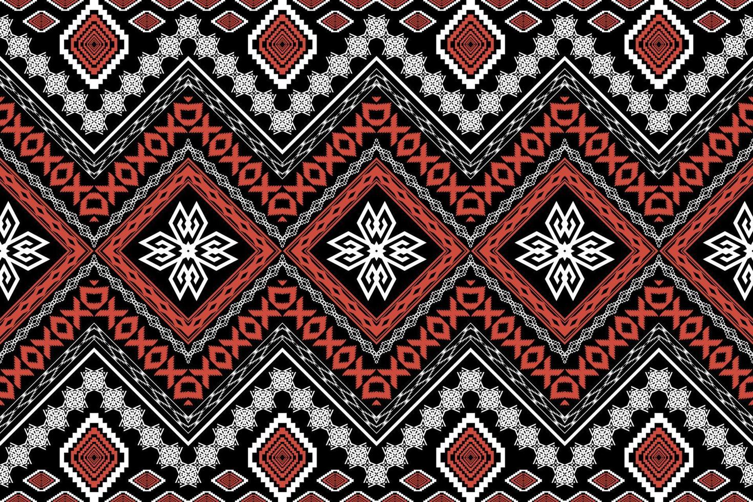 geometrisk etnisk orientalisk traditionell konst mönster.figur stam- broderi stil.design för etnisk bakgrund, tapeter, kläder, inslagning, tyg, element, sarong, vektor illustration