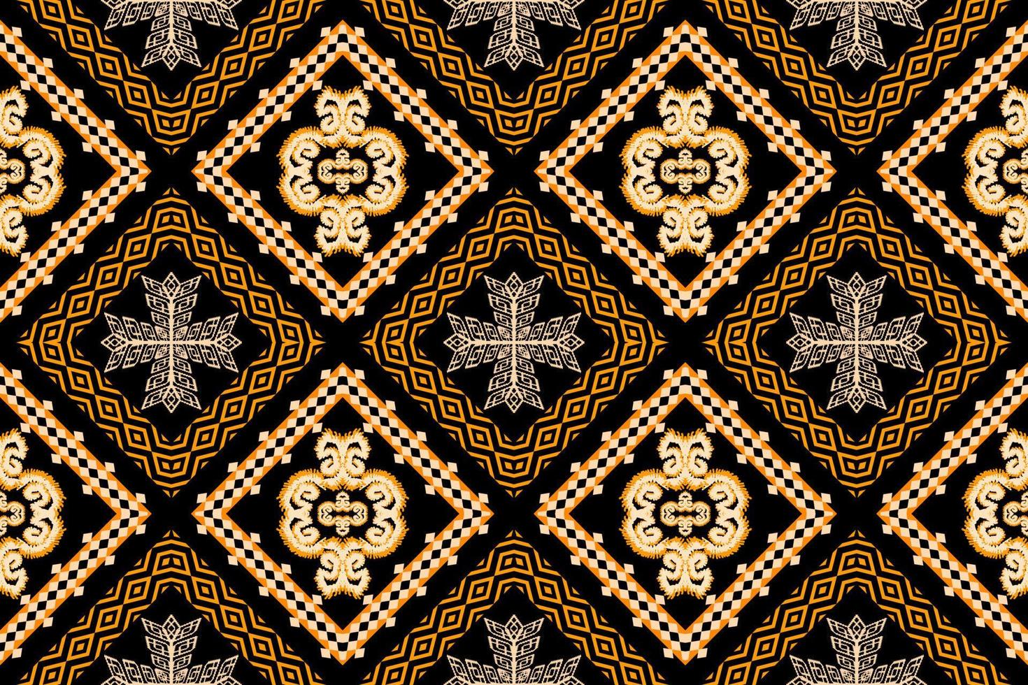 geometrisches ethnisches orientalisches traditionelles kunstmuster. figur stammesstickerei style.design für ethnischen hintergrund, tapete, kleidung, verpackung, stoff, element, sarong, vektorillustration vektor