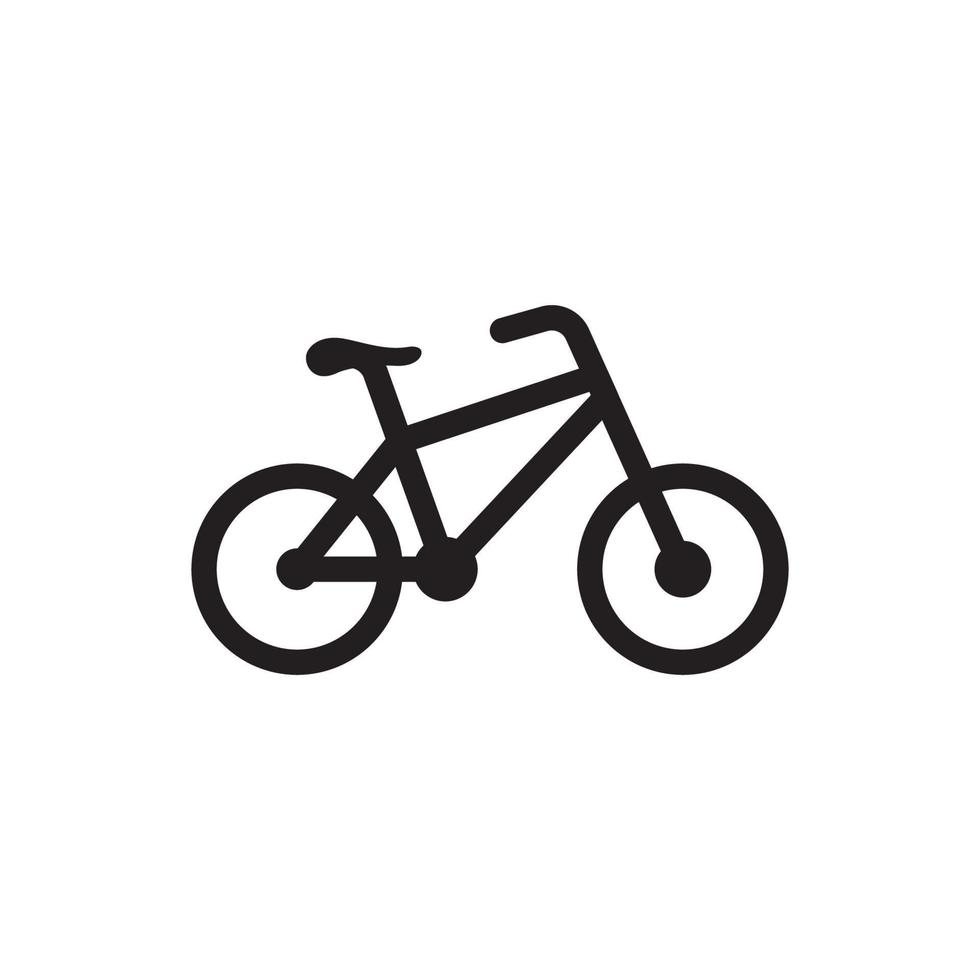 Fahrrad-Logo-Icon-Design-Vorlage vektor