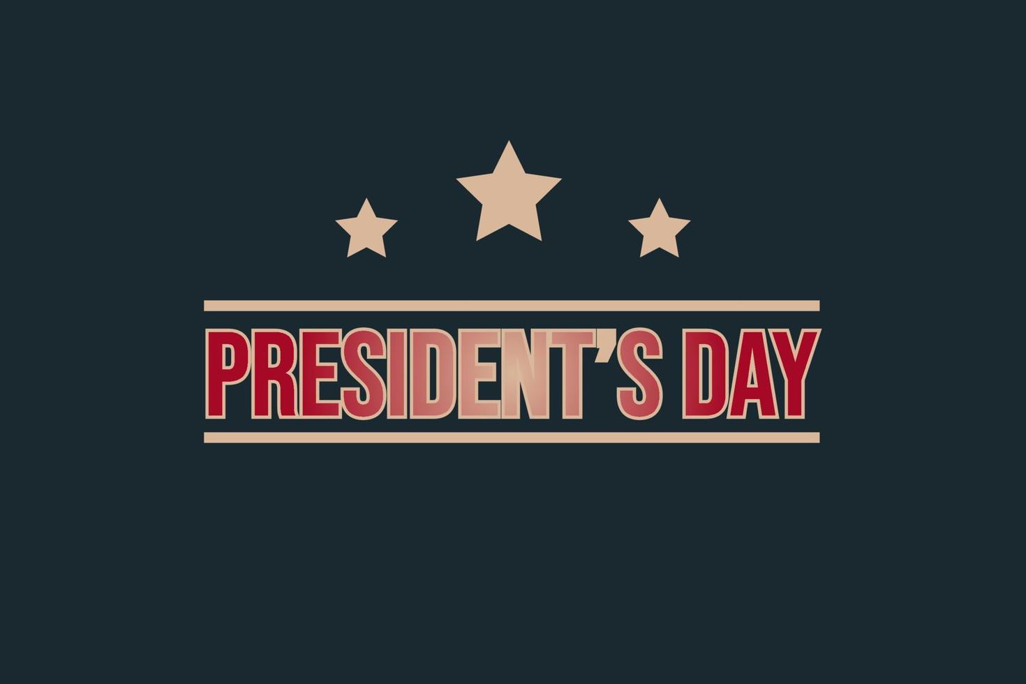presidentens dag högtider firande bakgrund. kan Begagnade för bakgrund, social media posta, fri Plats område för din företag vektor
