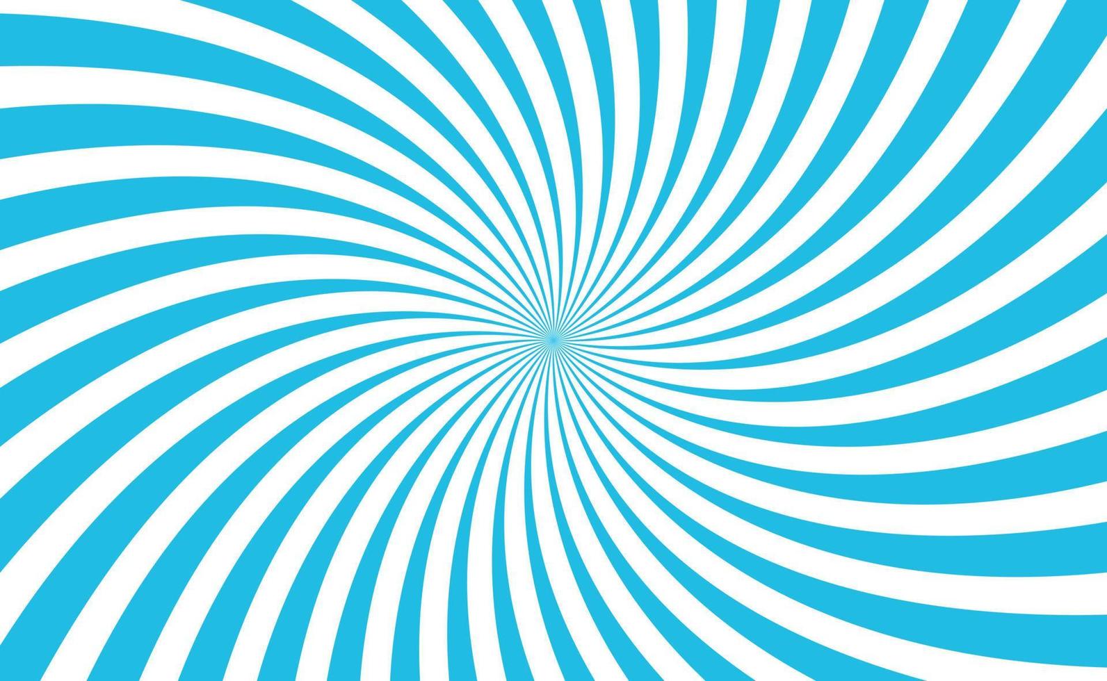 blaue weiße radiale Bewegung Sonnenstrahlen Vektor Hintergrund Illustration