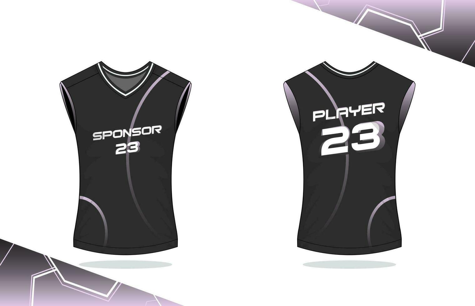 basketboll linne jersey design vektor