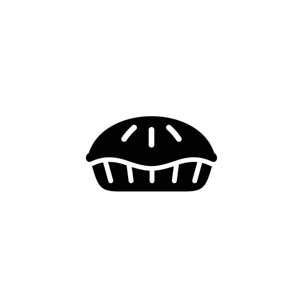 Kuchen-Icon-Design-Vektor-Illustration vektor