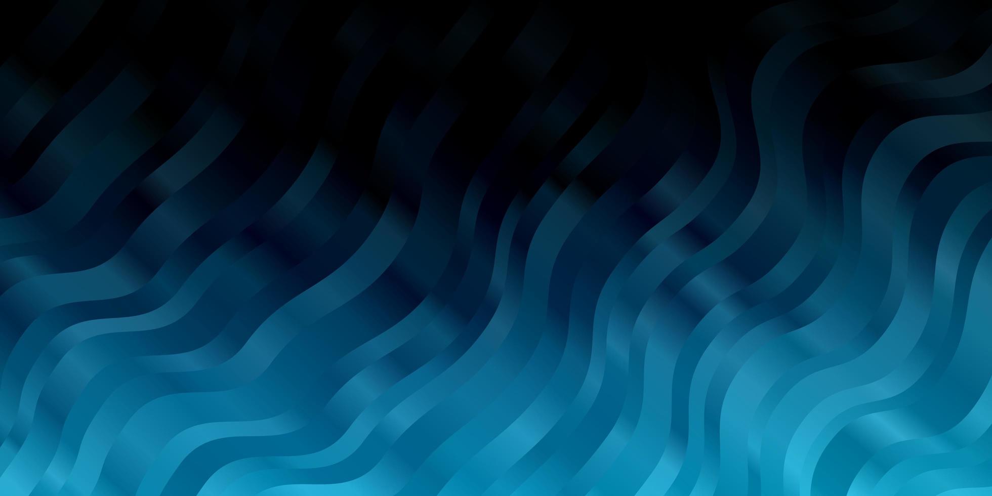 mörkblå vektormönster med sneda linjer vektor