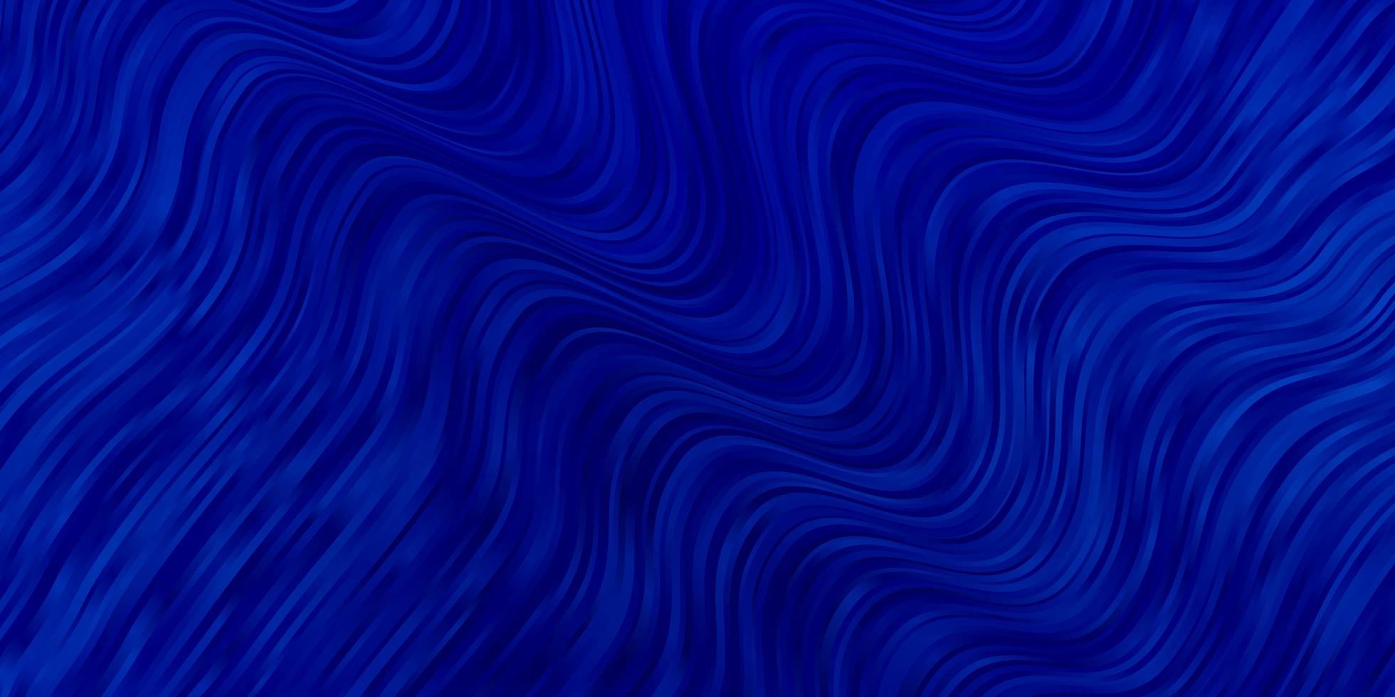 ljusblå vektor bakgrund med böjda linjer