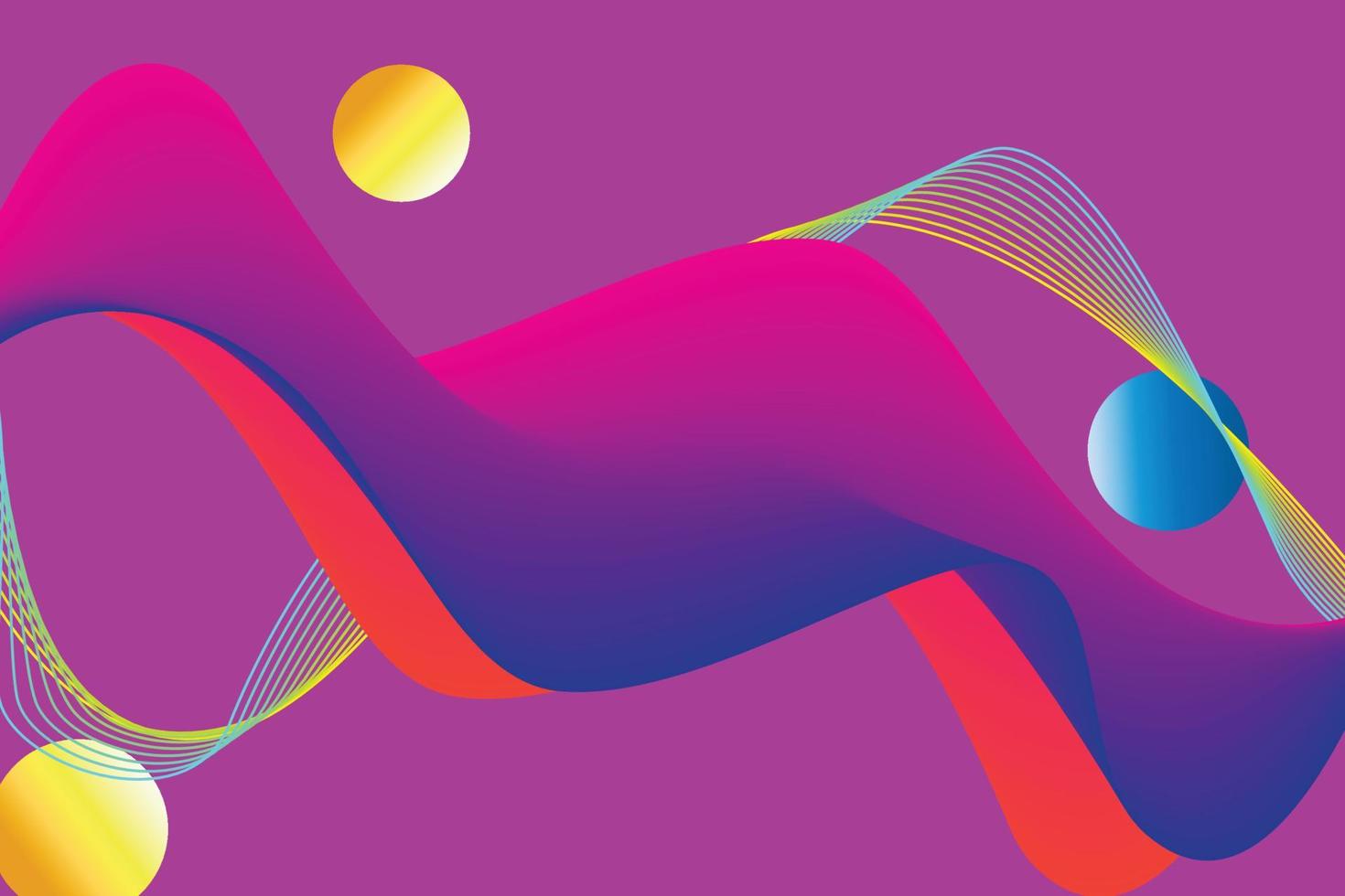 lila Flüssigkeit abstrakter Hintergrund. modernes plakat mit farbverlauf 3d-flussform. innovatives hintergrunddesign für die zielseite. Vektor