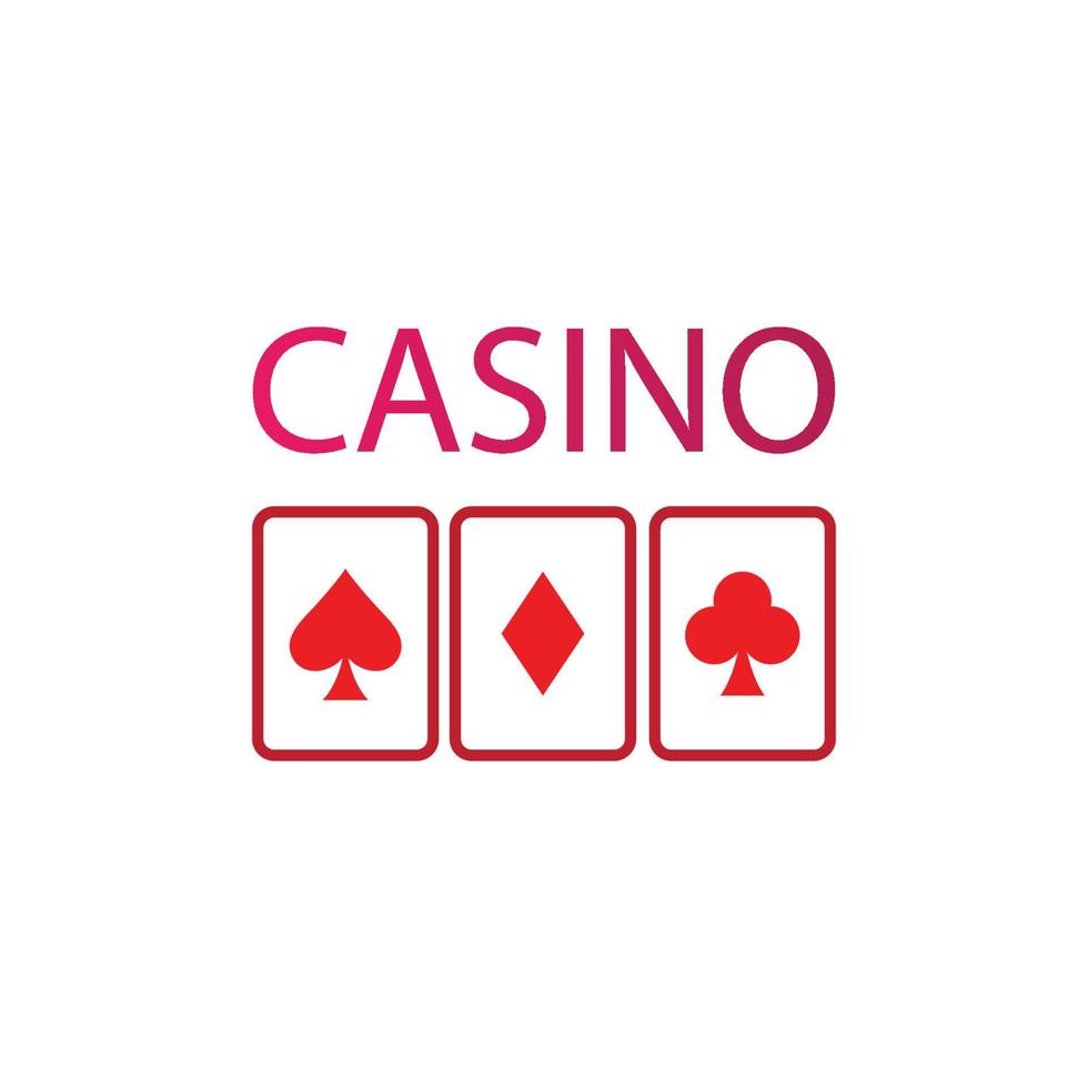 Casino-Logo-Vektor vektor