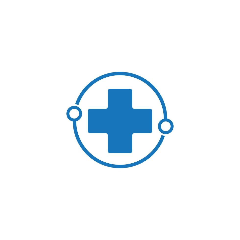 hälso-medicinsk logotyp vektor