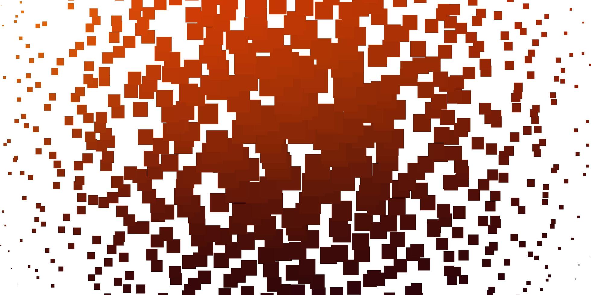 ljus orange vektor layout med linjer, rektanglar