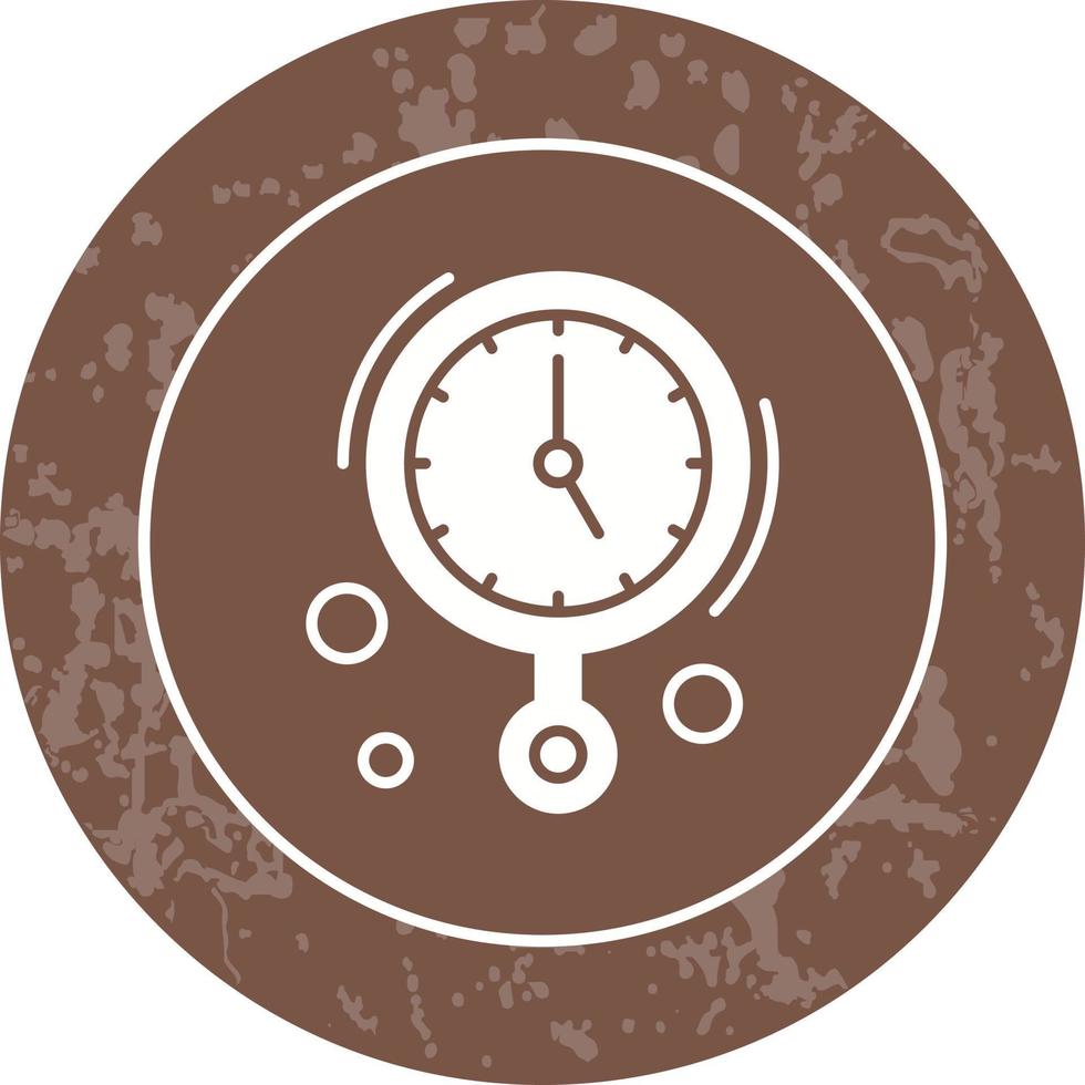 Wanduhr-Vektorsymbol vektor