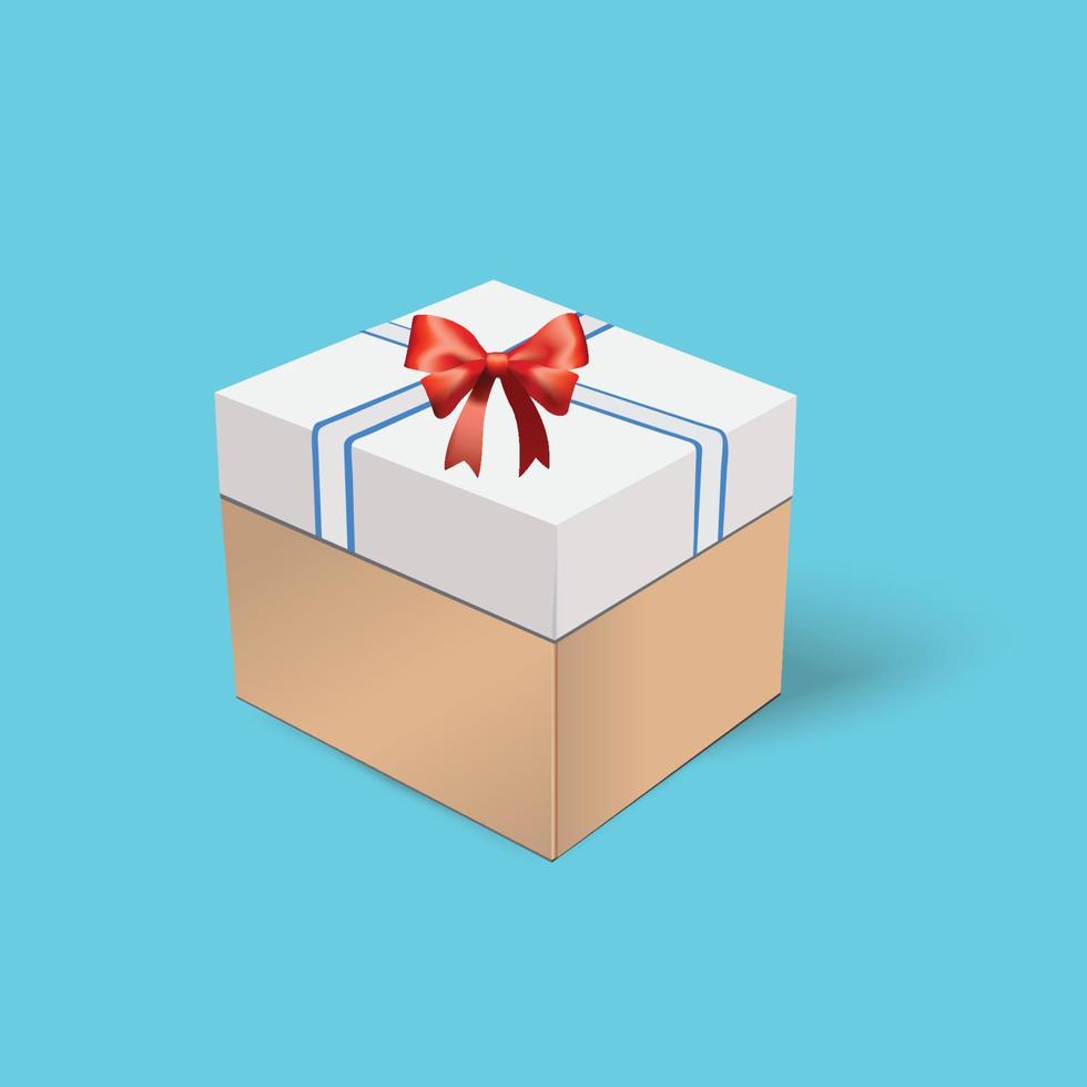 överraskning låda med gåvor och presenterar med vektor design