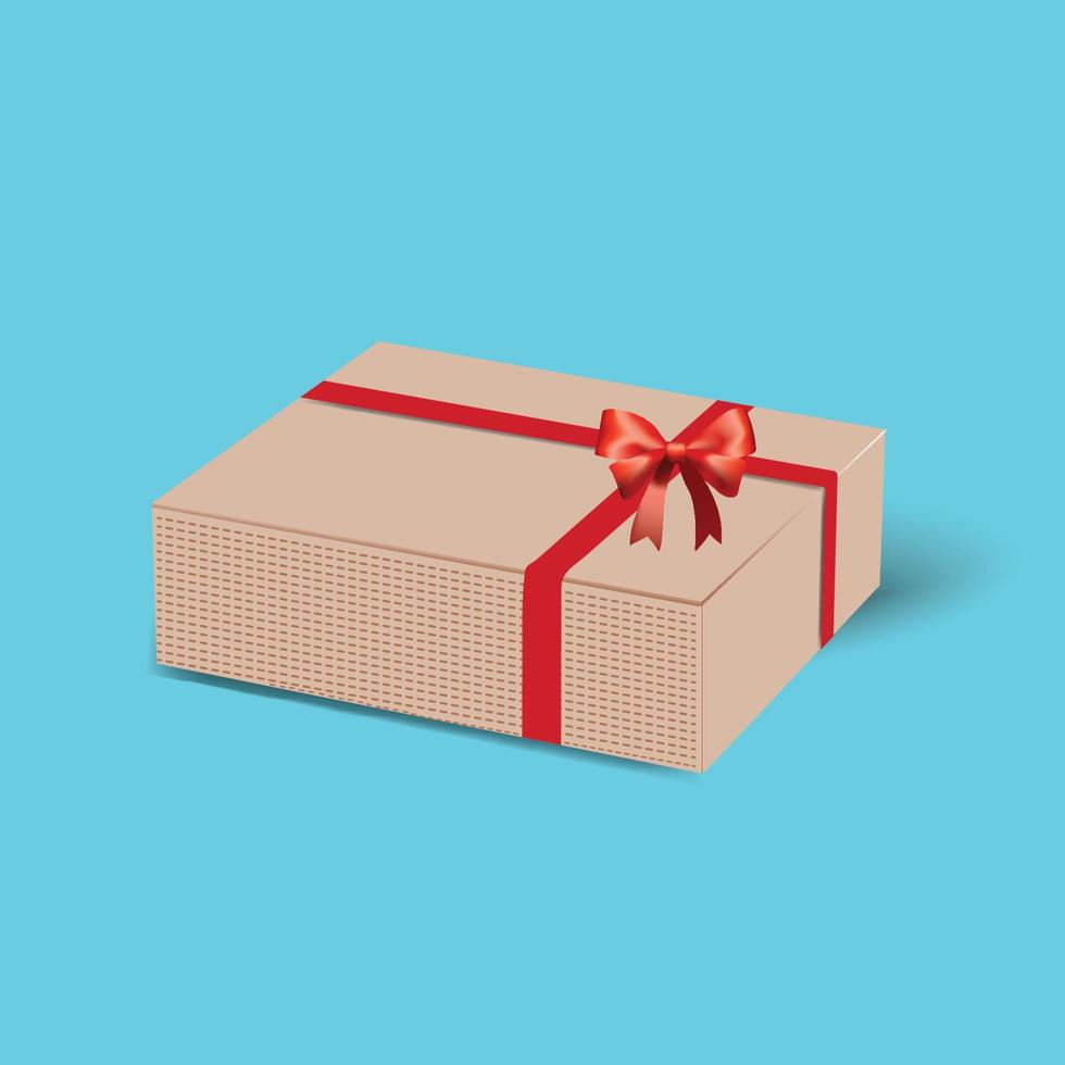 Überraschungsbox mit Geschenken und Geschenken mit Vektordesign vektor