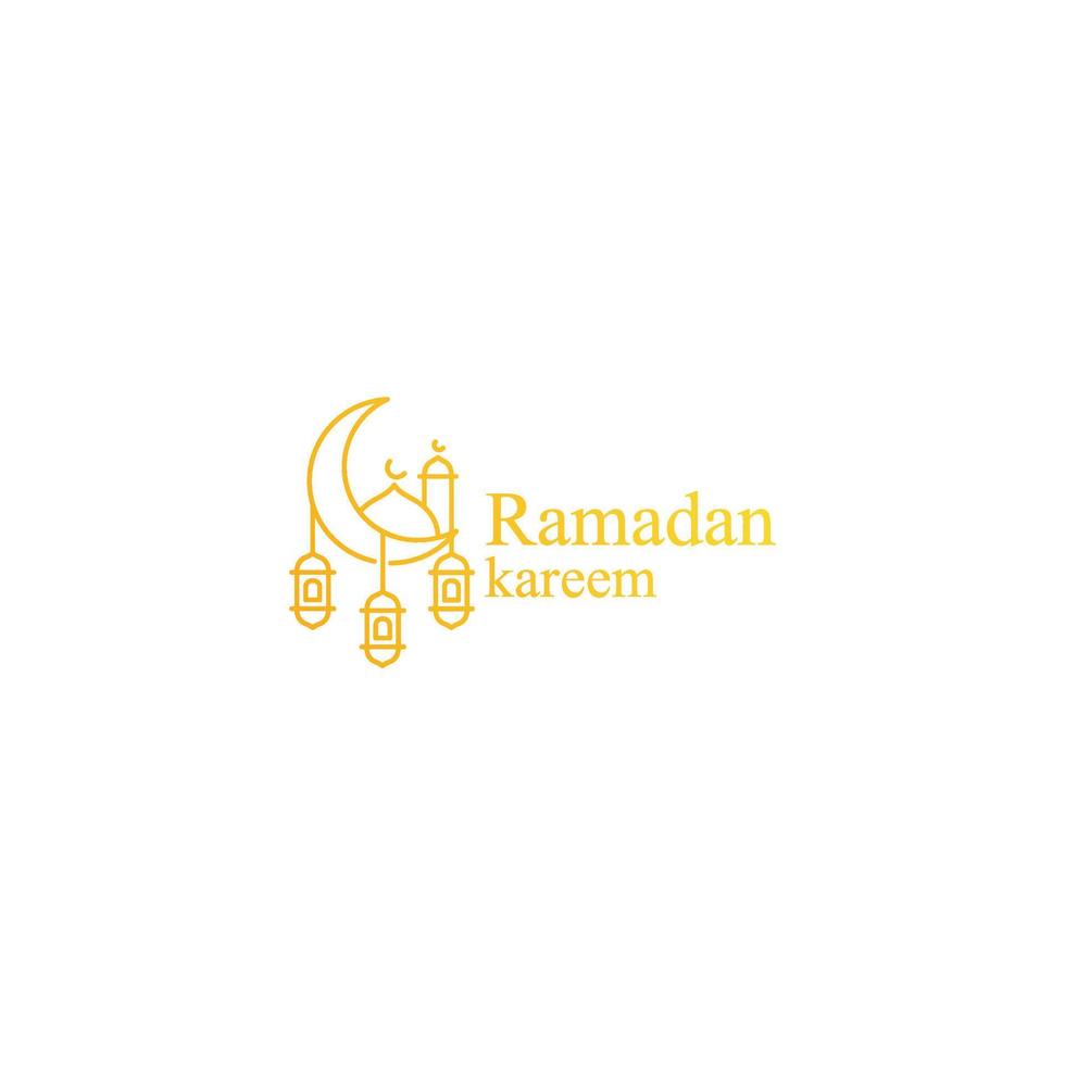 ramadan, islamiskt koncept. vektor disposition ikon mall