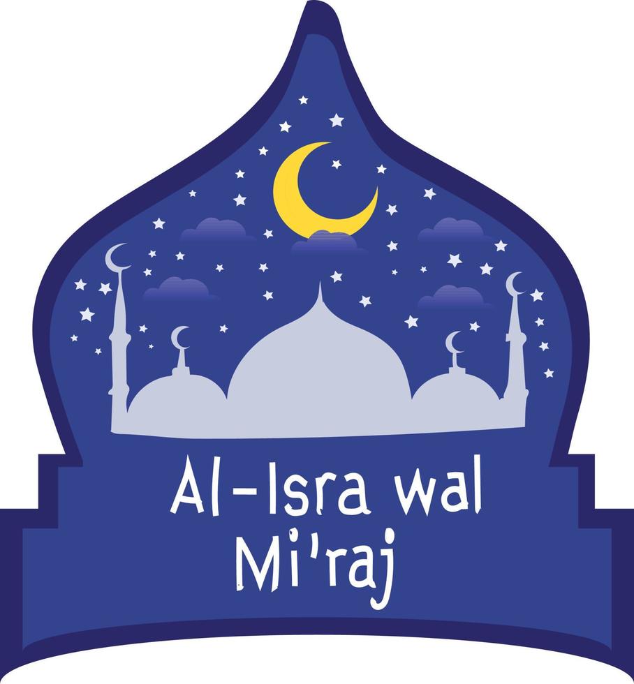 Israel-Vektor. isra miraj-vektor vektor