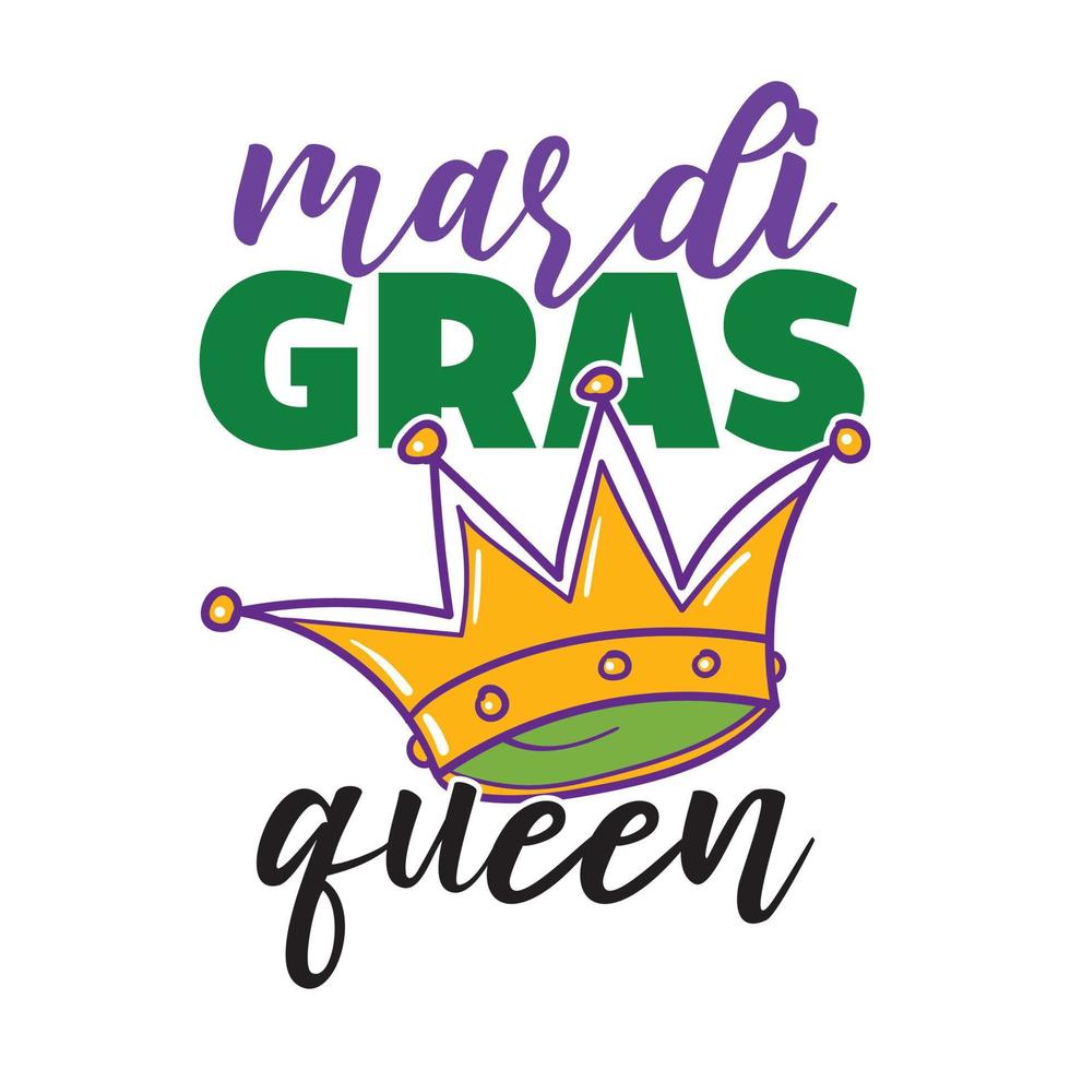 mardi gras drottning vektor