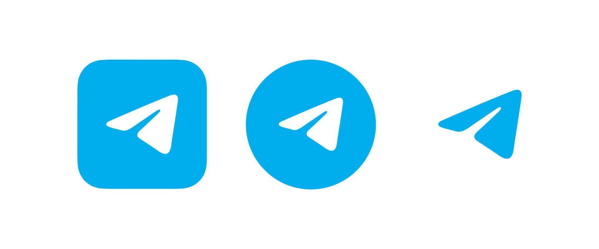 telegram logotyp vektor, telegram ikon fri vektor