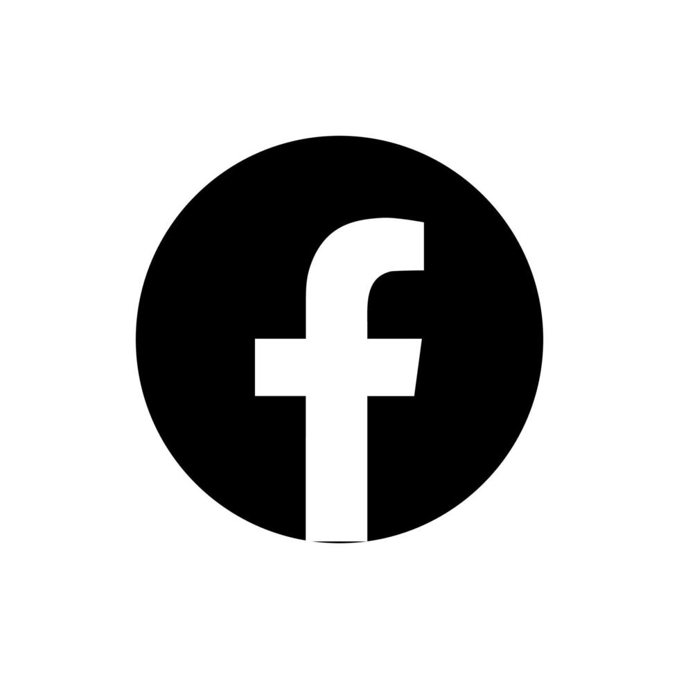 Facebook-Logo-Vektor, Facebook-Symbol kostenloser Vektor